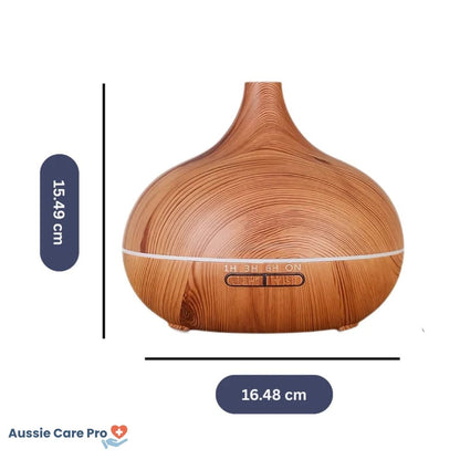 Compact Cool Mist Humidifier with Remote