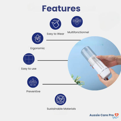 Wireless Rechargeable Water Flosser – Compact Oral Cleaner