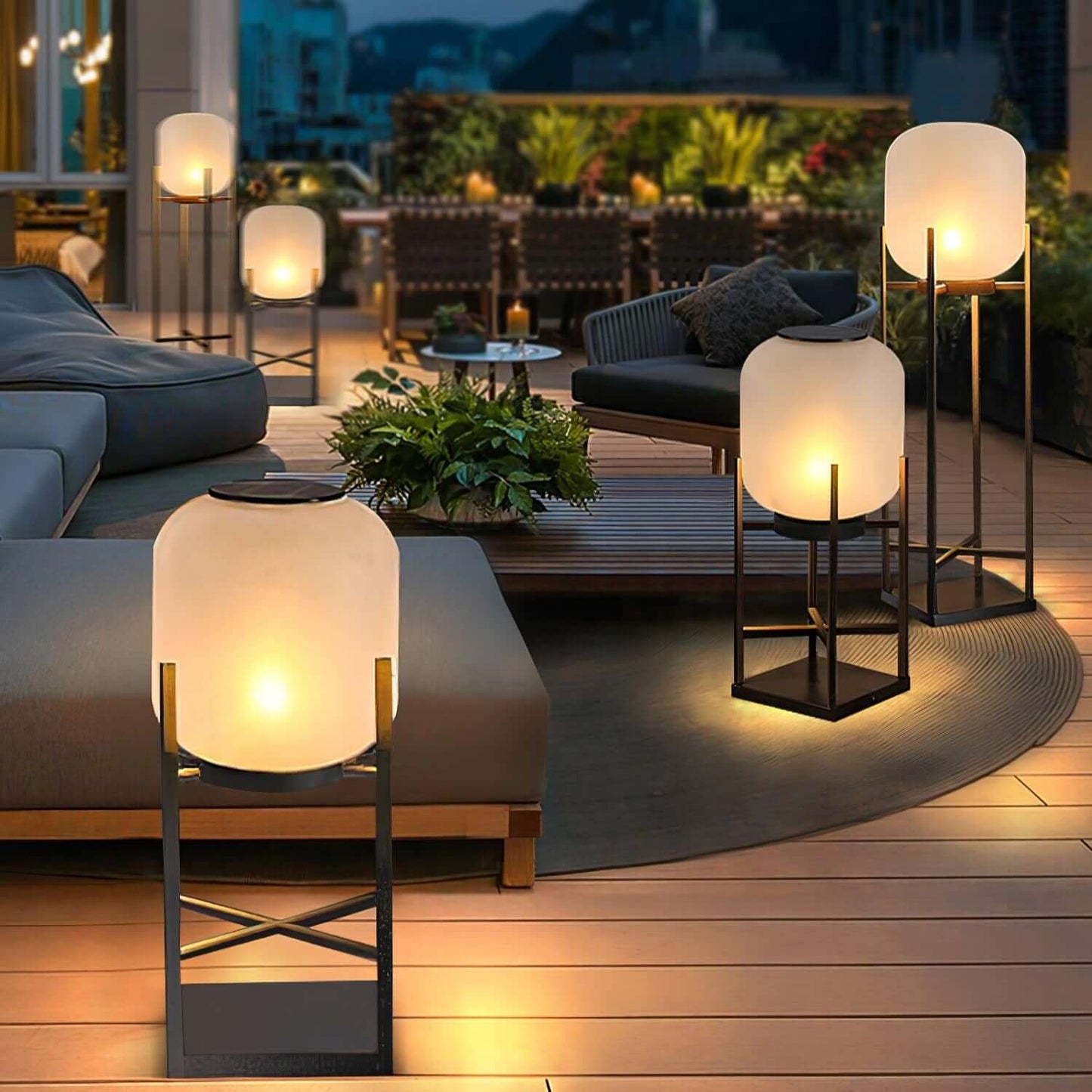 Bright Garden Patio Lantern Light
