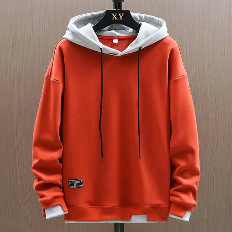 Comfortable Mens Hooded Sweatshirt with Pockets