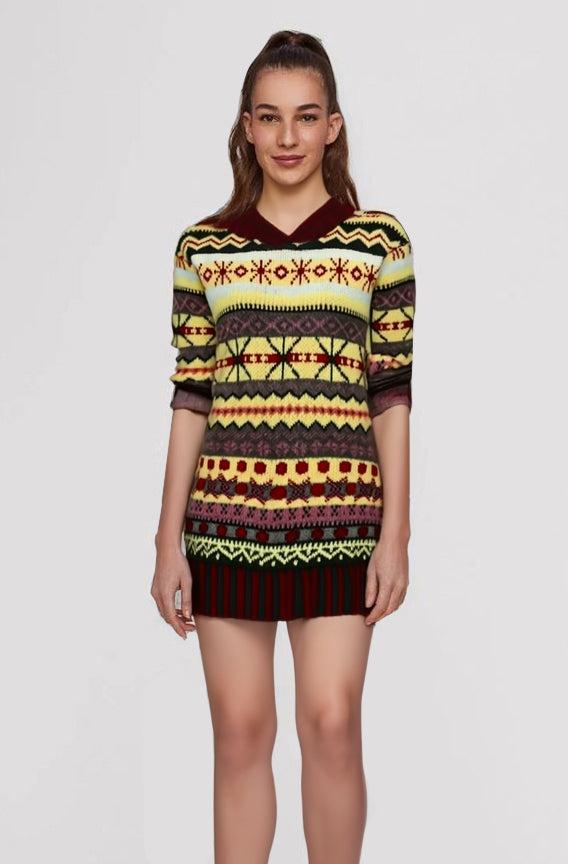 Mia | Plus Size Hooded Sweatshirt-2