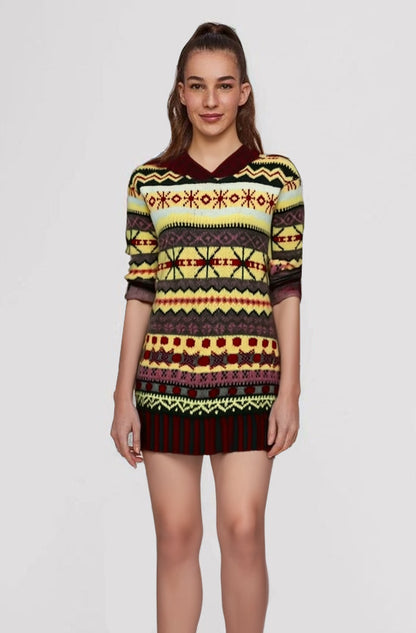 Mia | Plus Size Hooded Sweatshirt-2