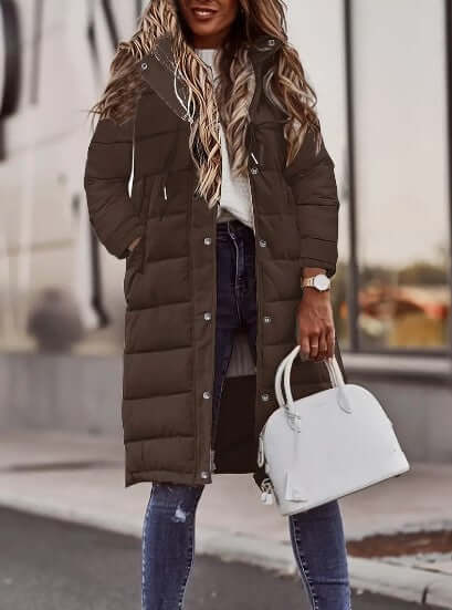 Warm Insulated Ladies Parka Jacket