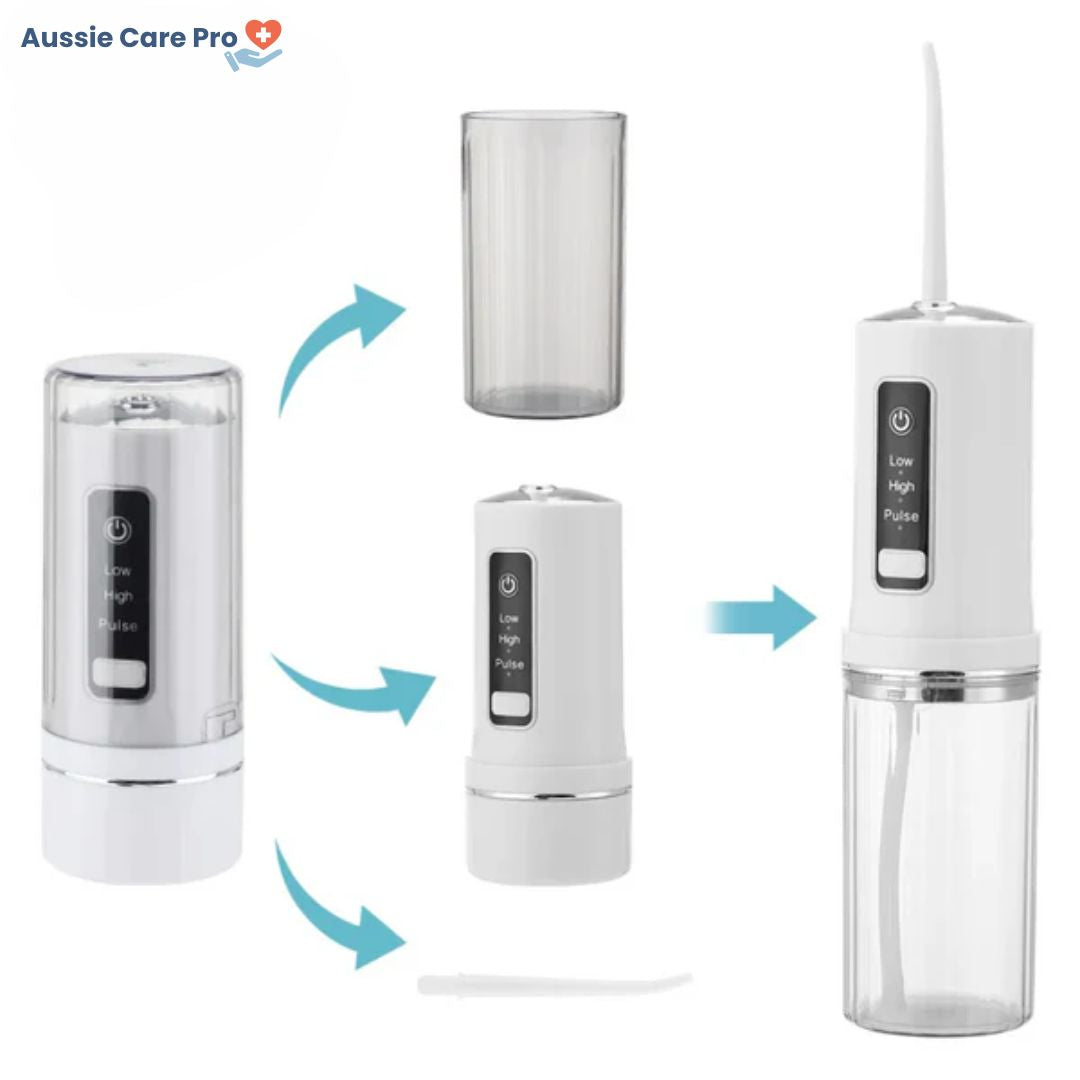Wireless Rechargeable Water Flosser – Compact Oral Cleaner