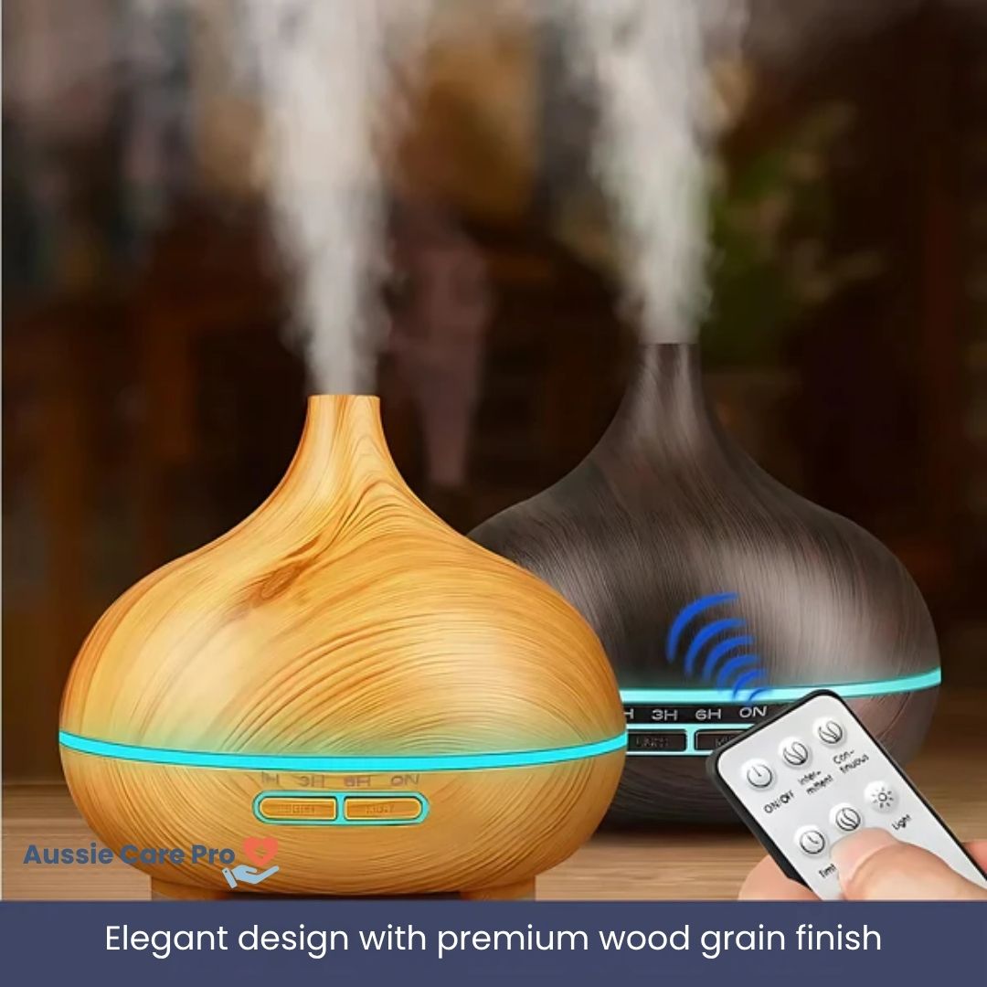 Compact Cool Mist Humidifier with Remote