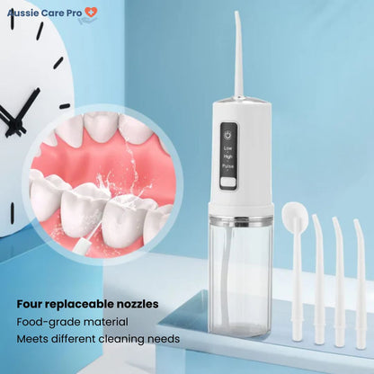 Wireless Rechargeable Water Flosser – Compact Oral Cleaner