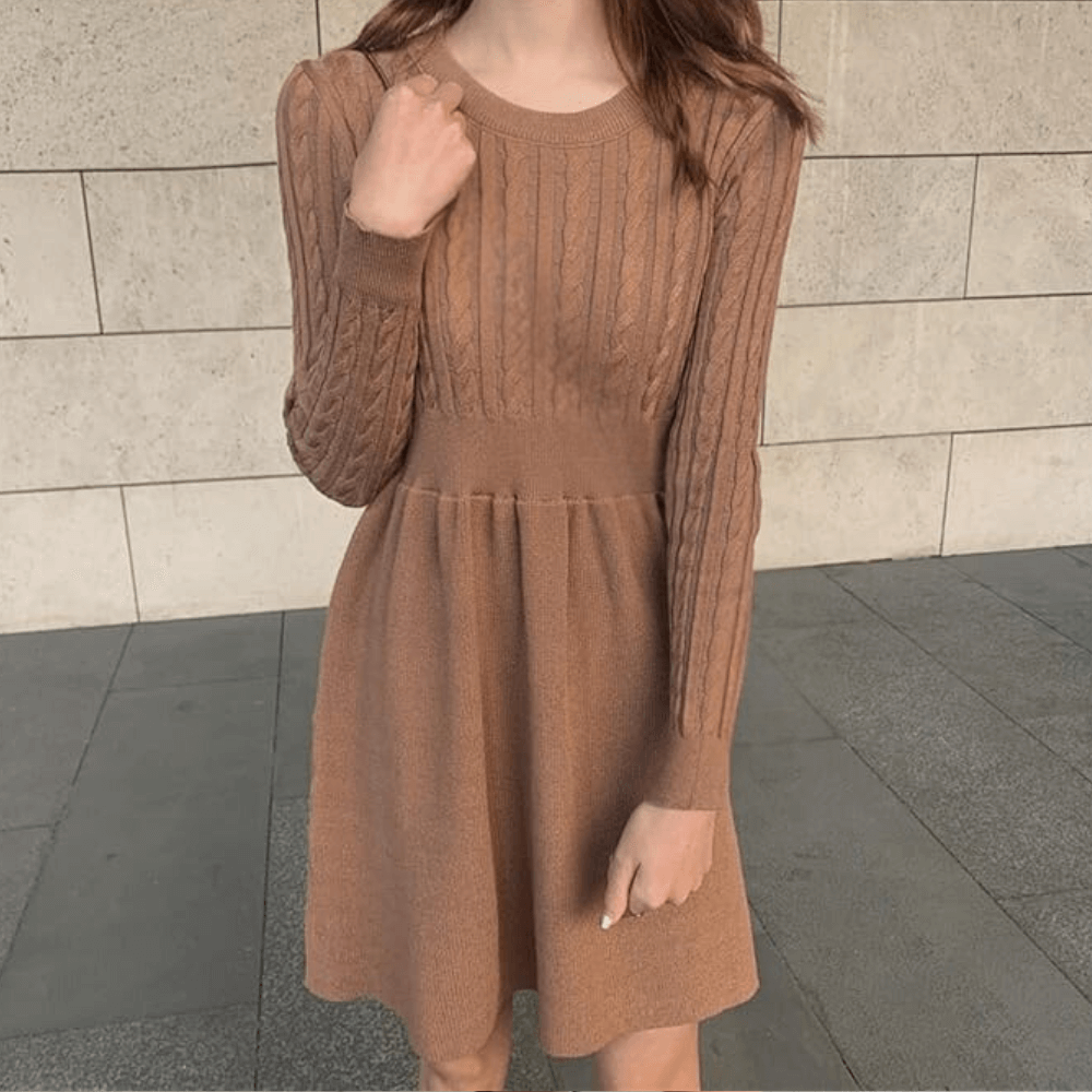 Ladies' Soft Knee Length Dress - Luxivelle
