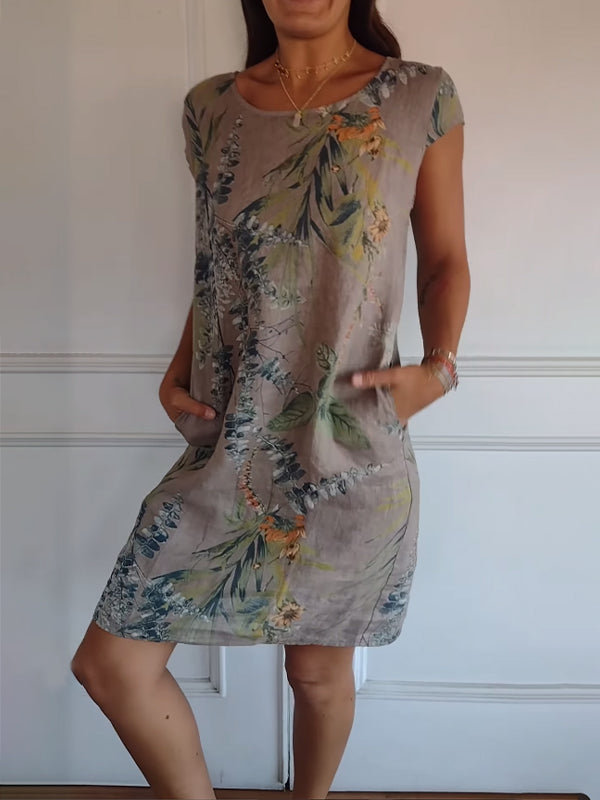 Anika | Round neckline Comfortable dress