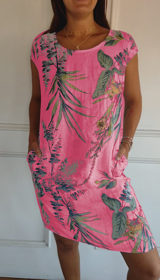 Anika | Round neckline Comfortable dress
