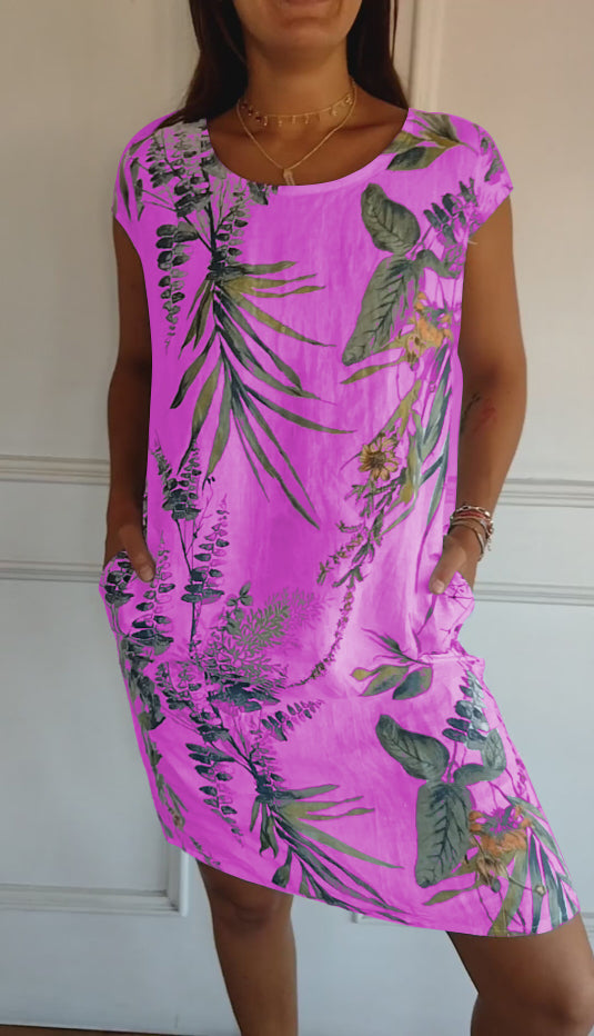 Anika | Round neckline Comfortable dress