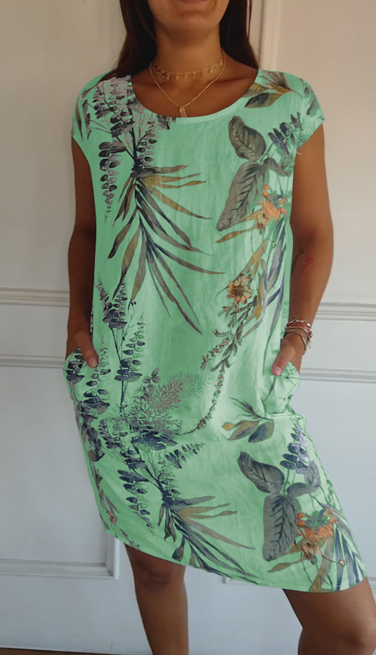 Anika | Round neckline Comfortable dress