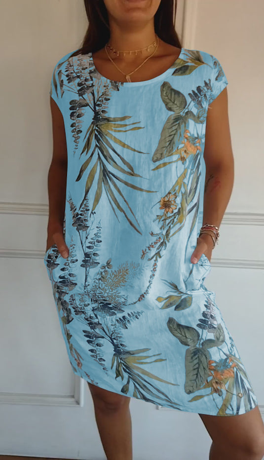 Anika | Round neckline Comfortable dress