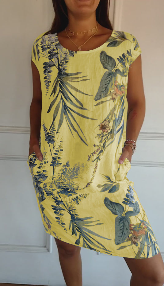 Anika | Round neckline Comfortable dress