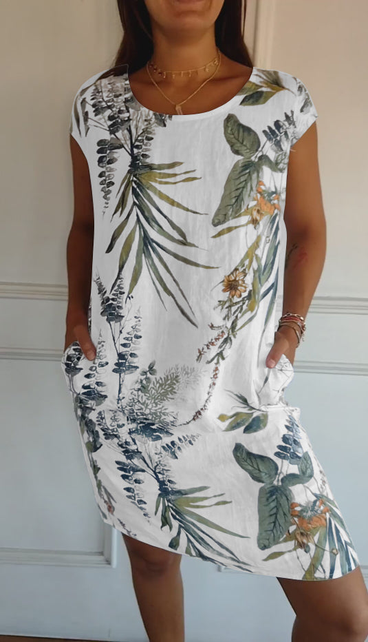 Anika | Round neckline Comfortable dress