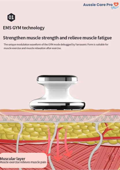 Compact Anti-Cellulite Massage Tool for Firming Skin