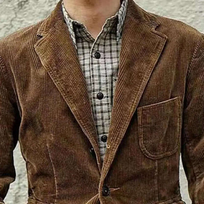 Classic Textured Jacket for Men