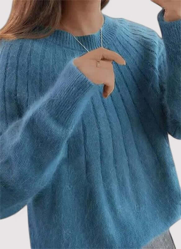 Soft Ladies Luxury Crew Sweater