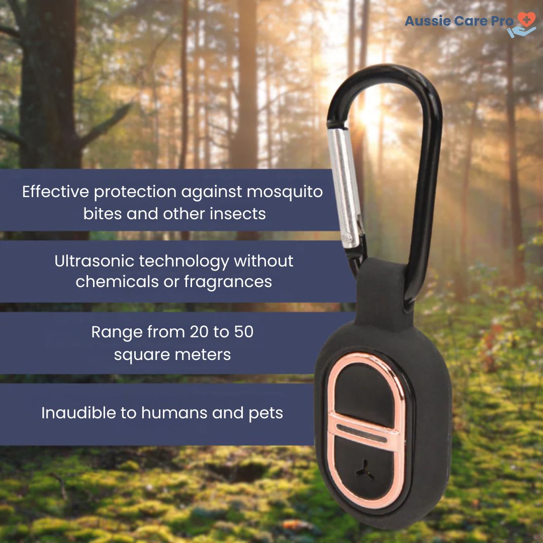 Natural Mosquito Repellent Necklace - Waterproof & Reusable