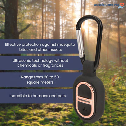 Natural Mosquito Repellent Necklace - Waterproof & Reusable