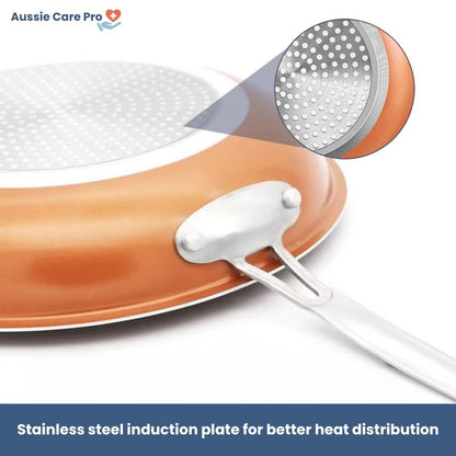 Premium Non Stick Copper Fry Pan