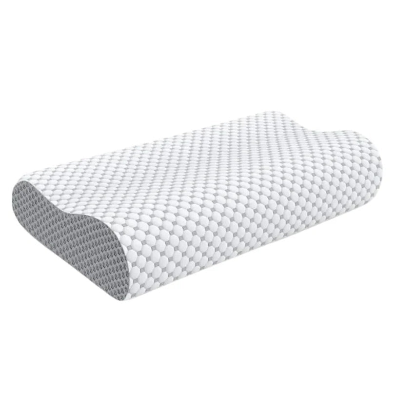Contour Memory Foam Pillow for Better Sleep Support - Luxivelle