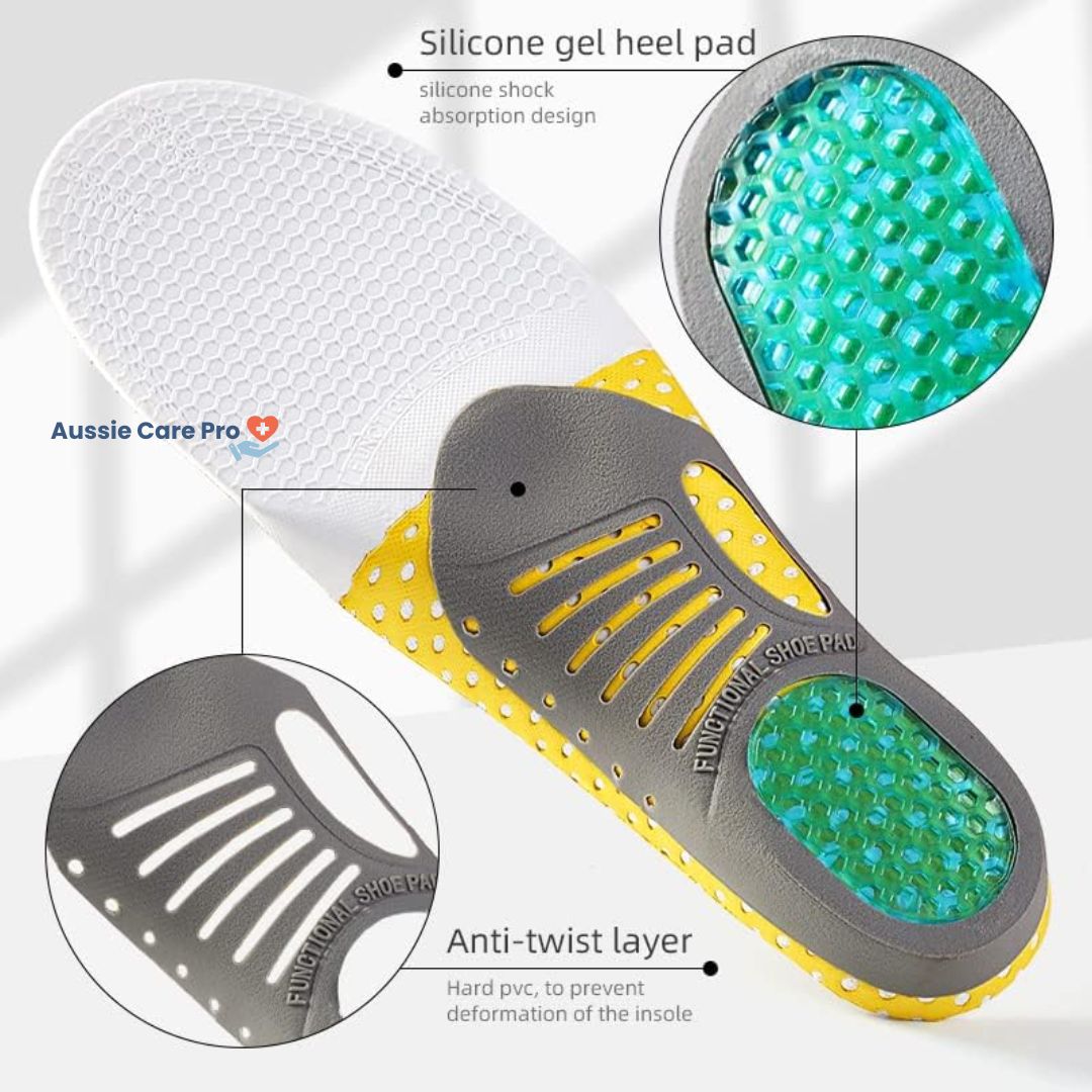 Arch Support Comfort Gel Shoe Insoles
