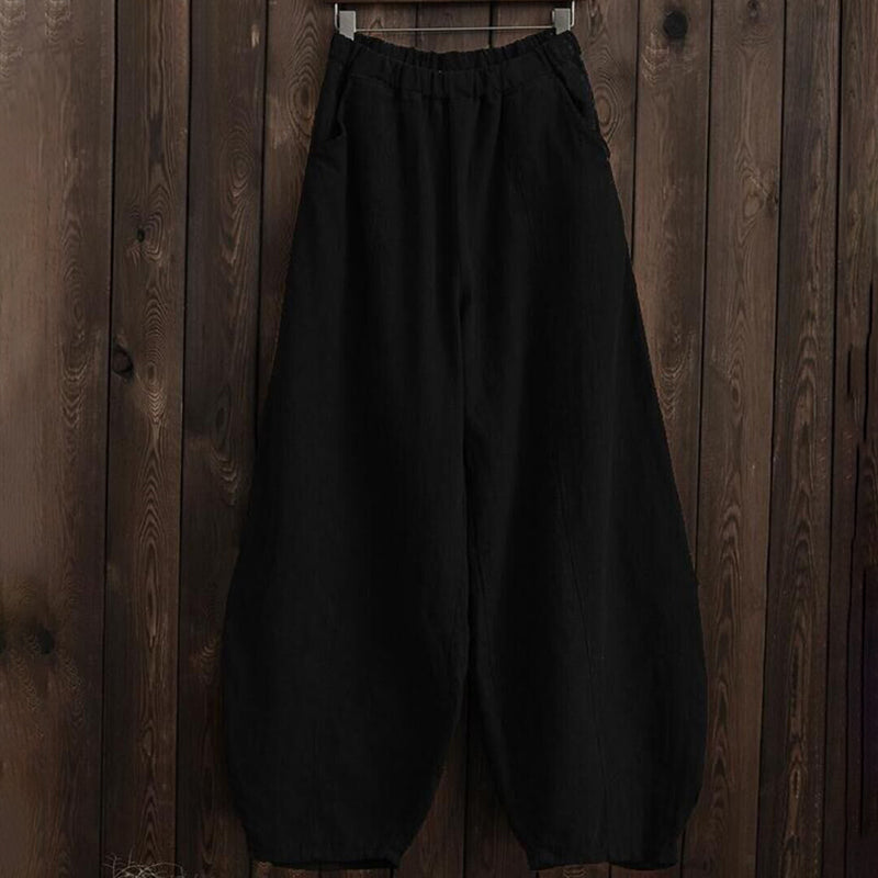 Relaxed Fit Wide Leg Pants for Women