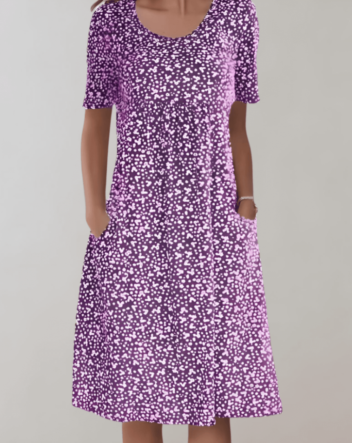 Breathable Casual V-Neck Sundress for Women
