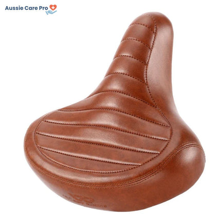 Classic Cushion Bike Seat – Extra Wide Leather Cushion