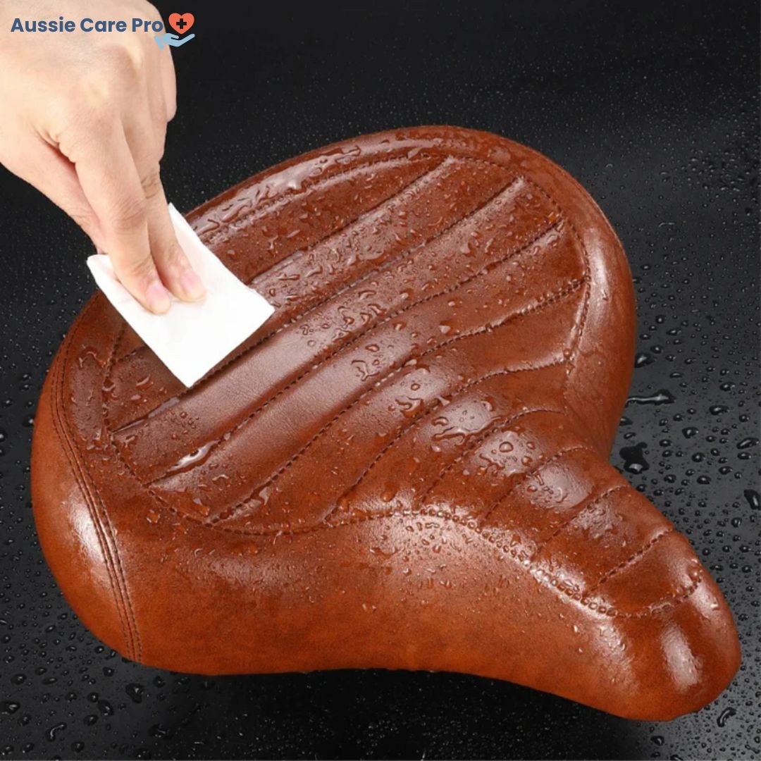 Classic Cushion Bike Seat – Extra Wide Leather Cushion