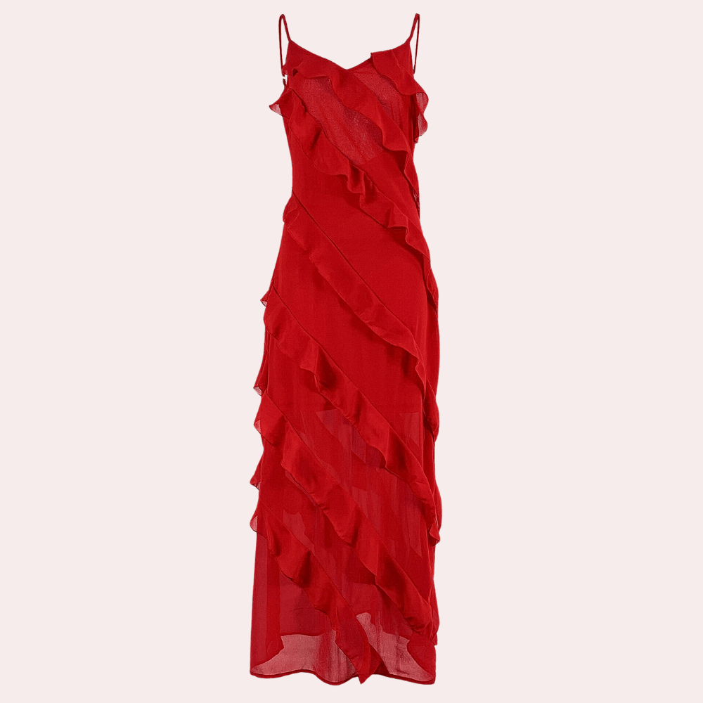 Luxurious Long Evening Gown Dress