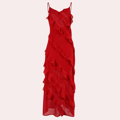 Luxurious Long Evening Gown Dress