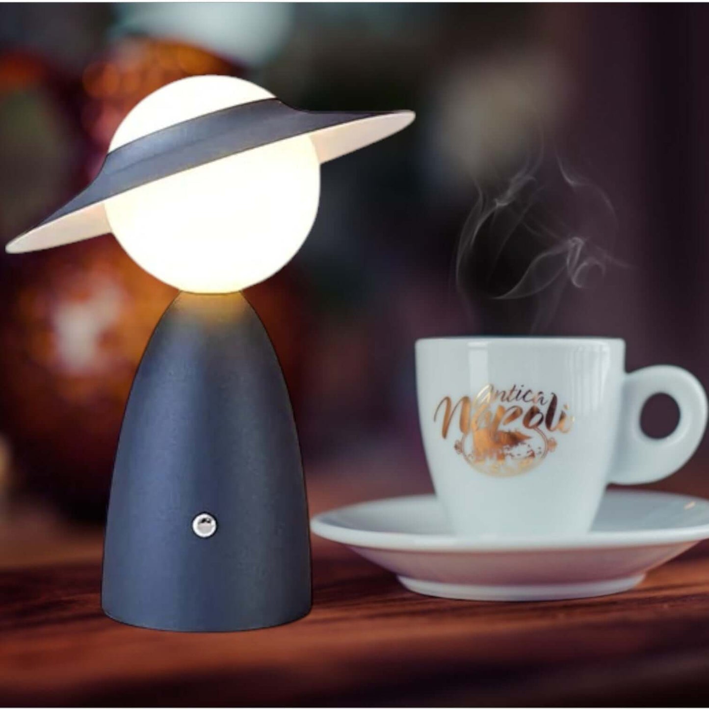Smart LED Desk Lamp with USB Charger - Luxivelle