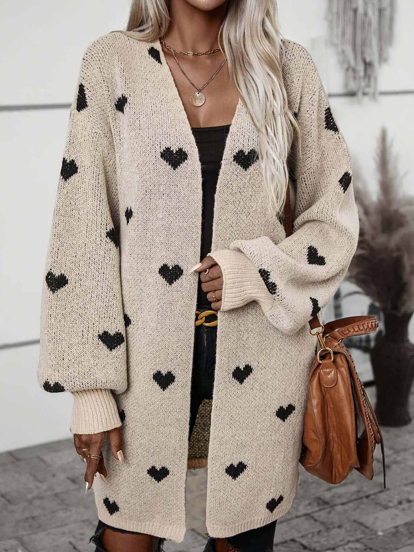 Cozy Cable Knit Cardigan Sweater - Luxivelle