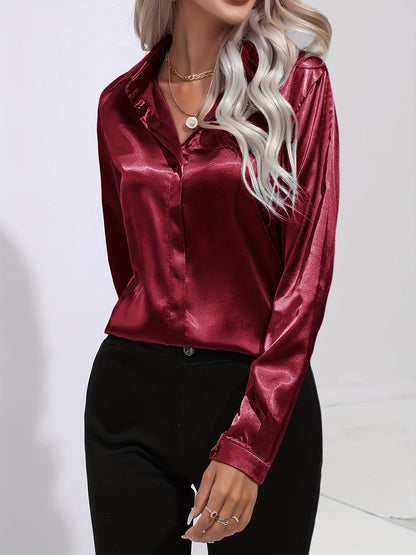 Ladies Classic Point Collar Shirt