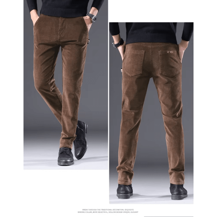 Warm Insulated Corduroy Snow Pants