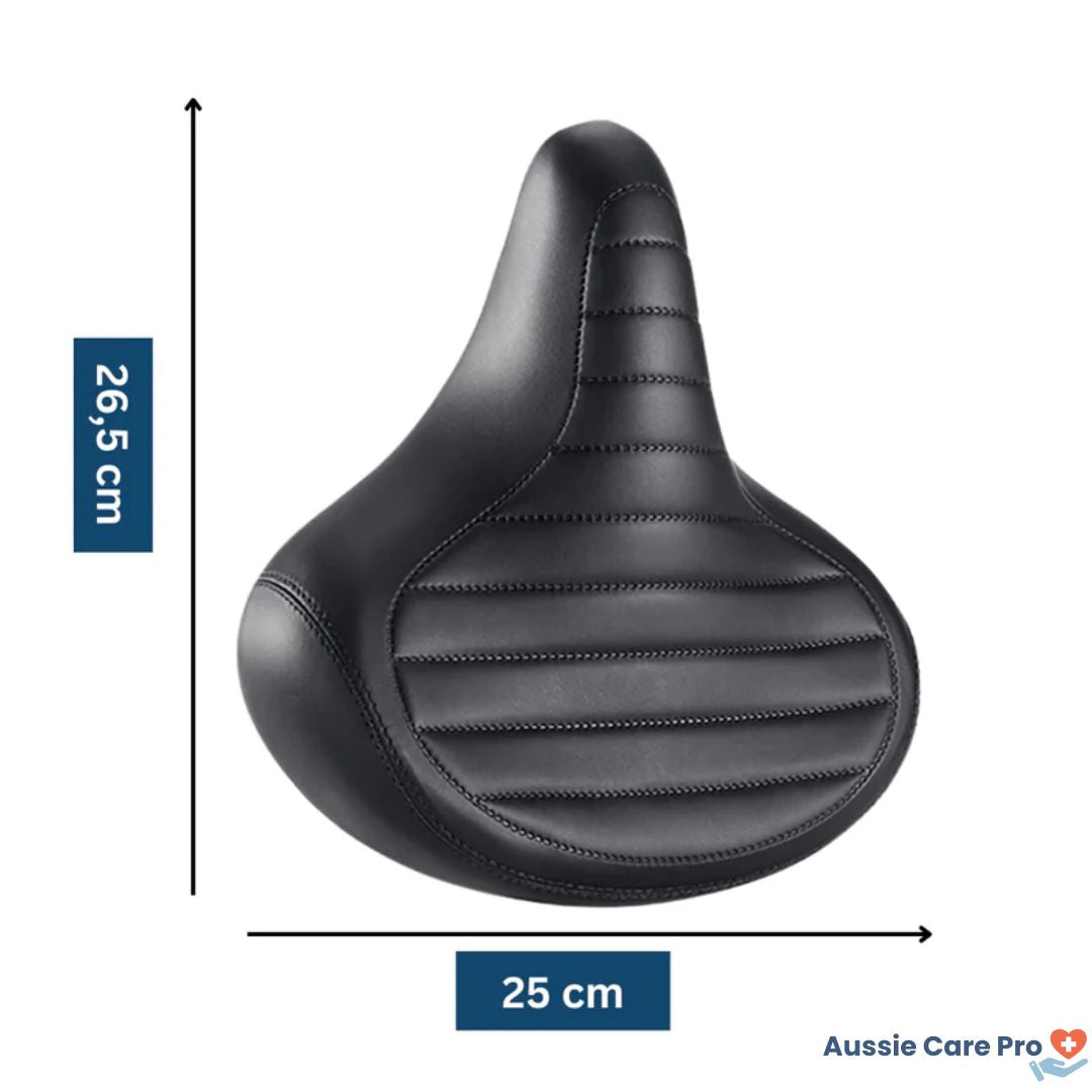 Classic Cushion Bike Seat – Extra Wide Leather Cushion