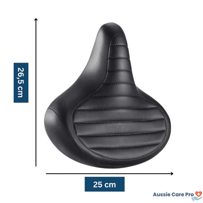 Classic Cushion Bike Seat – Extra Wide Leather Cushion