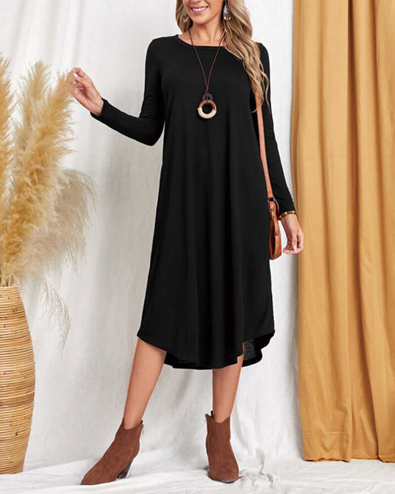 Warm Oversized Cold Weather Dress