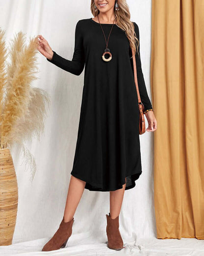 Warm Oversized Cold Weather Dress