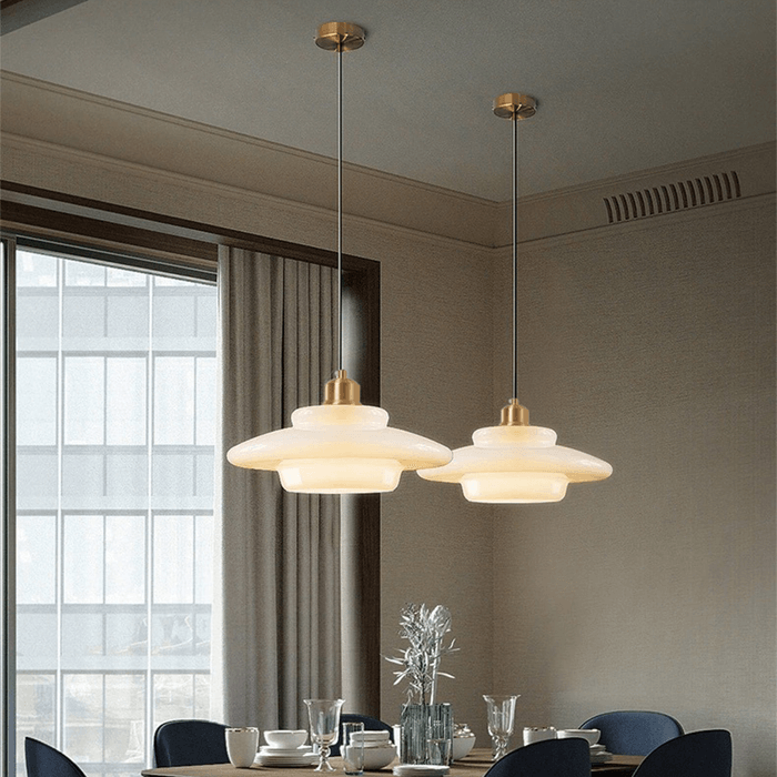 Stylish Clear Hanging Light Fixture