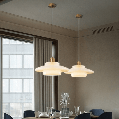 Stylish Clear Hanging Light Fixture