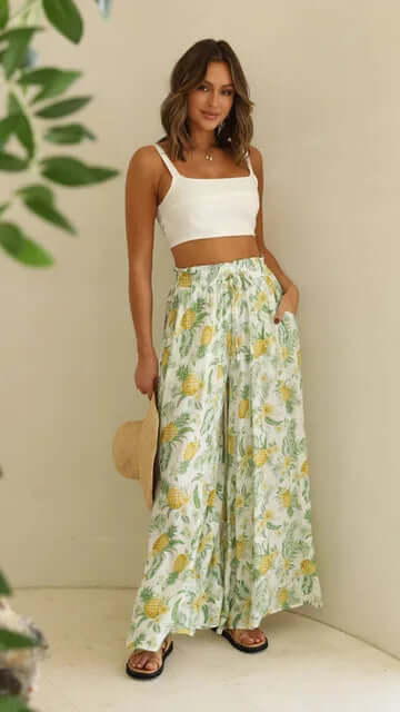 Comfortable Women's Elastic Waist Pants