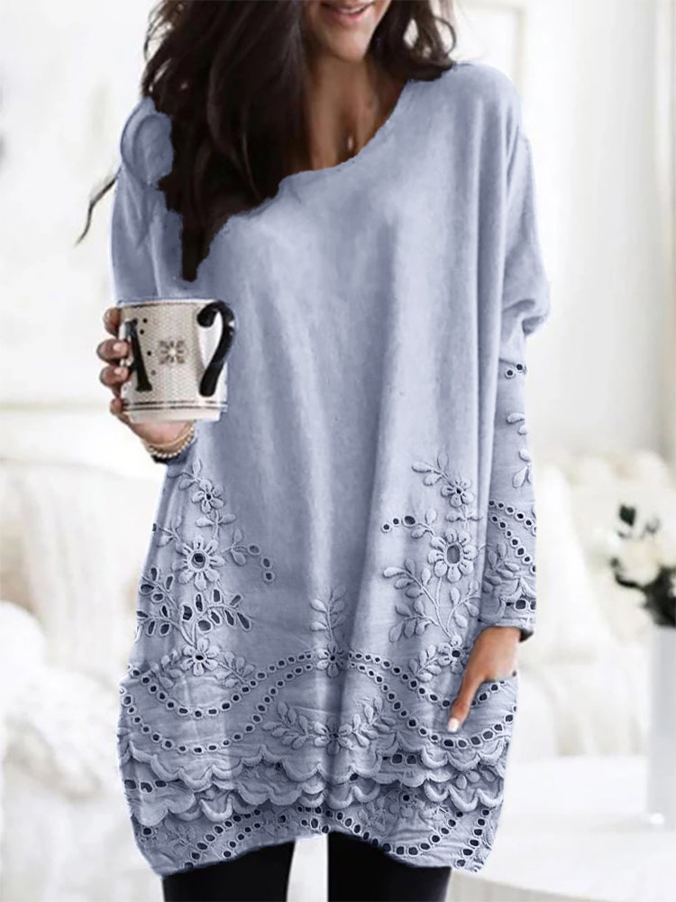 Colorful Soft Knit Sweater