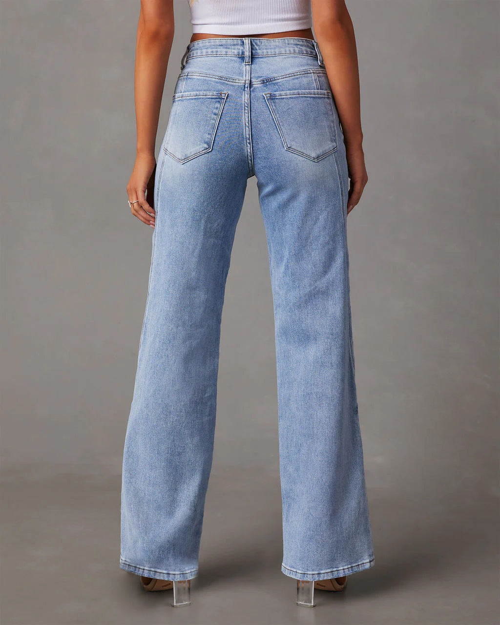 Classic Fit Women's Straight Leg Jeans Pants