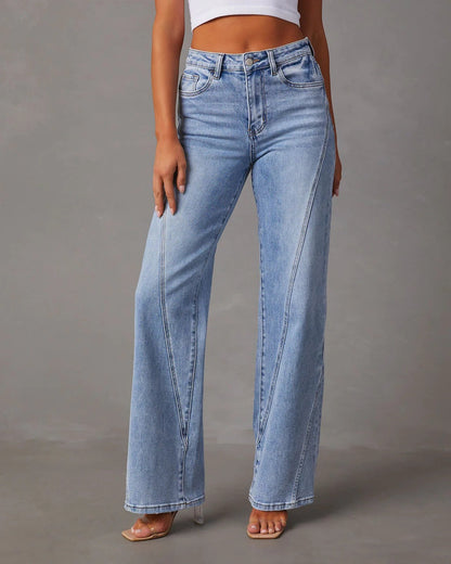Classic Fit Women's Straight Leg Jeans Pants