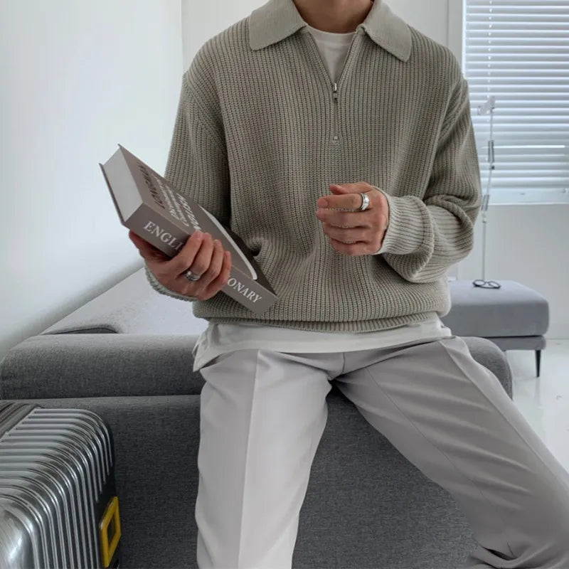 Nathan Jake - Warm Cable Knit Sweater