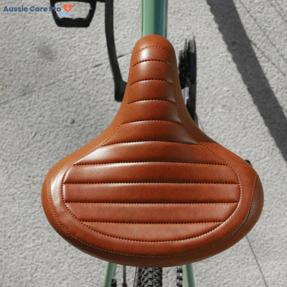 Classic Cushion Bike Seat – Extra Wide Leather Cushion