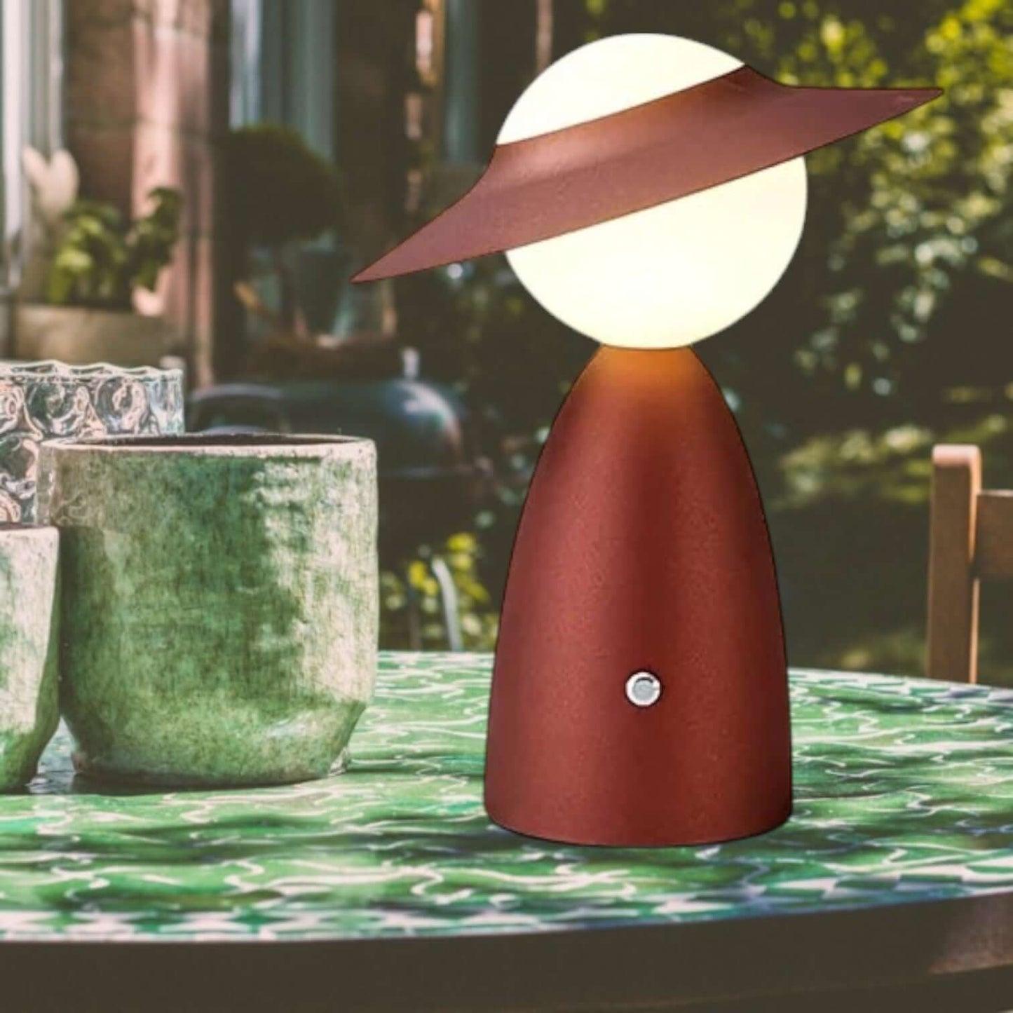 Smart LED Desk Lamp with USB Charger