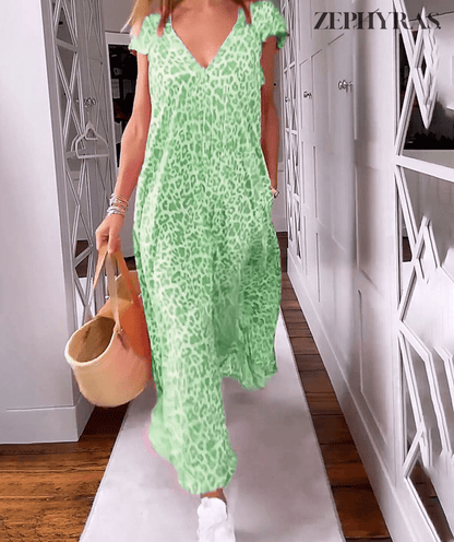 Sunny Floral Sleeveless Dress